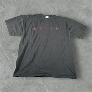 Vintage Prick Shirt Mens XL Black 90s Nine Inch Nails Rock Rare‎ Single Stitch